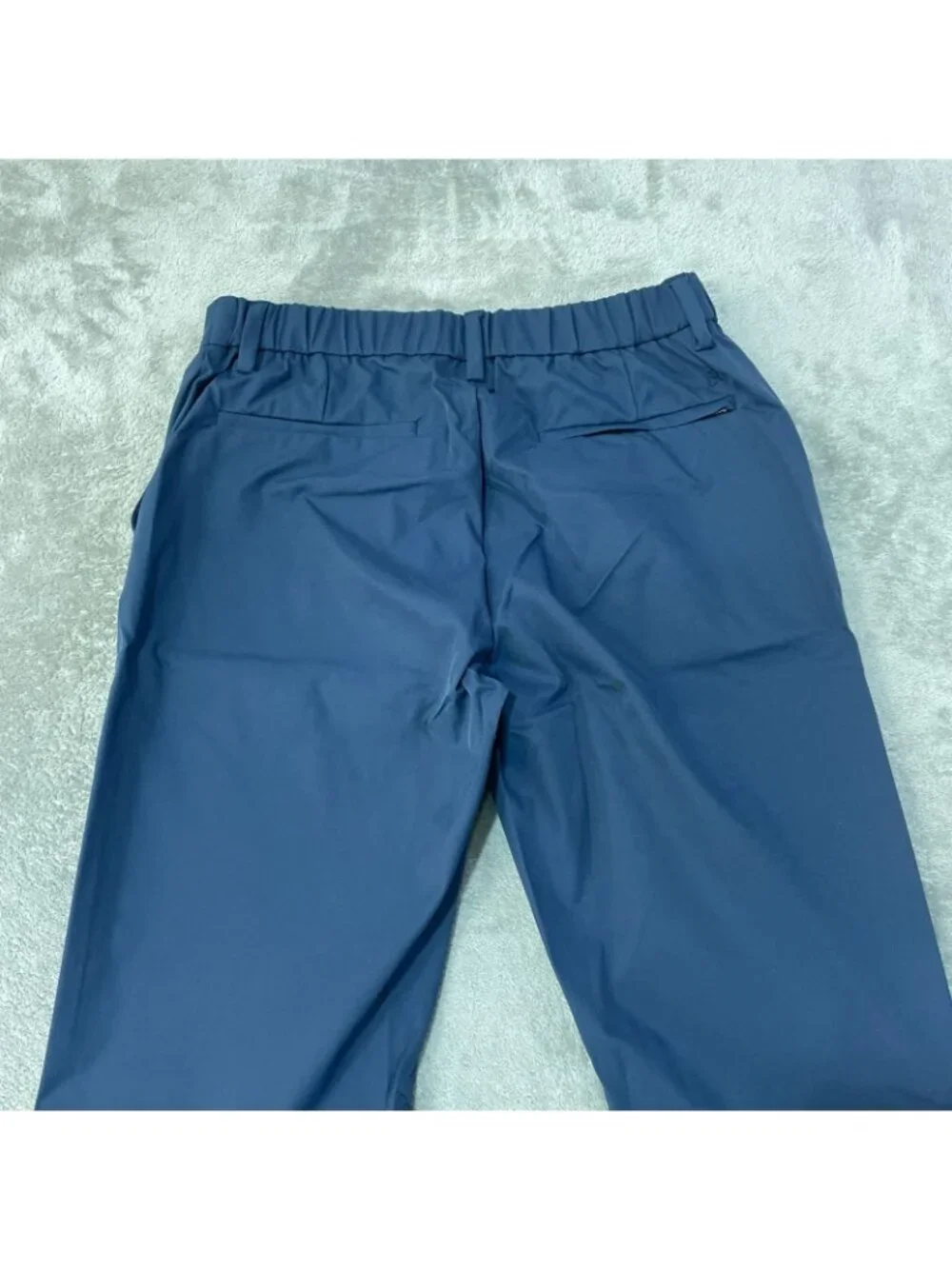 NWT Banana Republic Men's 32x32 Blue Commuter Flex Tech Pants